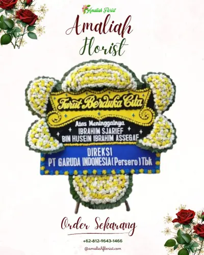 Papan Bunga Duka di Jatimulyo